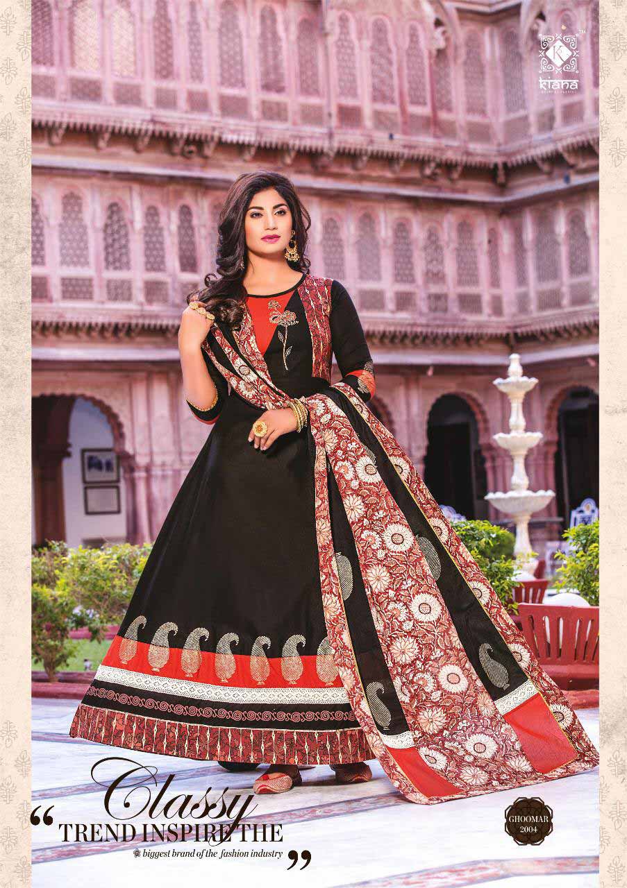 Ghoomar Vol-2 Kiana Lawn Cotton Embroidery Kurti Ghoomar Vol-2 Kiana Lawn Cotton Embroidery Kurti